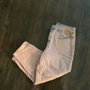 curvy straight jeans